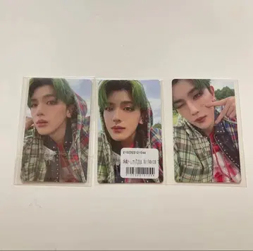 INI FTC 타카츠카 히로무 트레이딩 카드 3장 세트