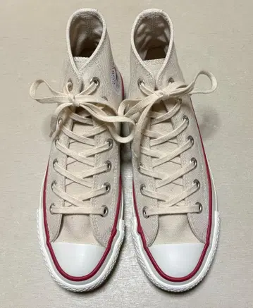 컨버스 일본제 올스타 J 아이보리 HI 22.5cm 새상품