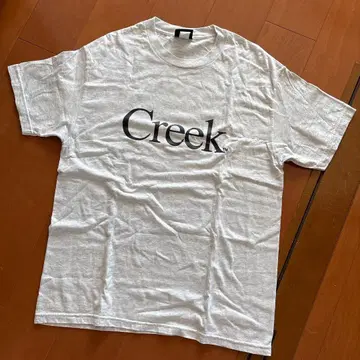 Creek 티셔츠 L 사이즈 라이트 그레이