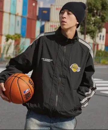 나일론 자켓 NBA 로스앤젤레스 레이커스 M 사이즈