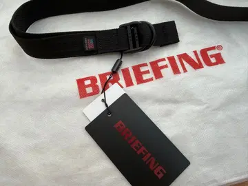 브리핑 briefing 더블 링 벨트 미사용
