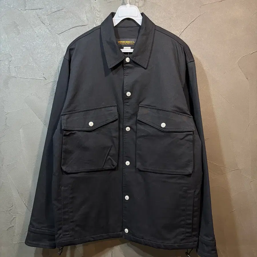 [M] 유니폼 브릿지 Uniform Bridge 코튼 자켓 블랙