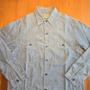 Buzz Rickson & Co. 샴브레이 셔츠 15-15.5