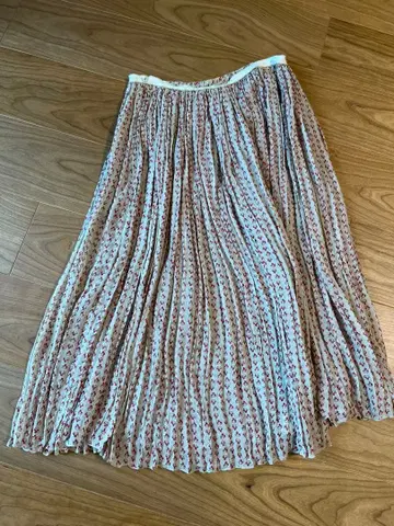 TSUMORI CHISATO 올 패턴 플리츠 스커트