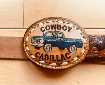 가죽 벨트 COWBOY CADILLAC 웨스턴