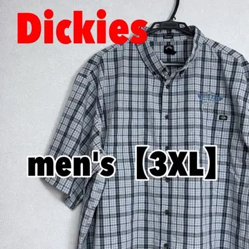 A749 [ Dickies ] 반팔 셔츠 [ 3XL ] 버튼 다운