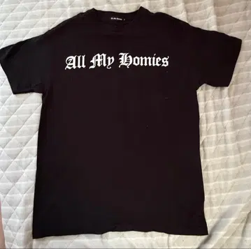 All My Homies ZORN 블랙 T셔츠