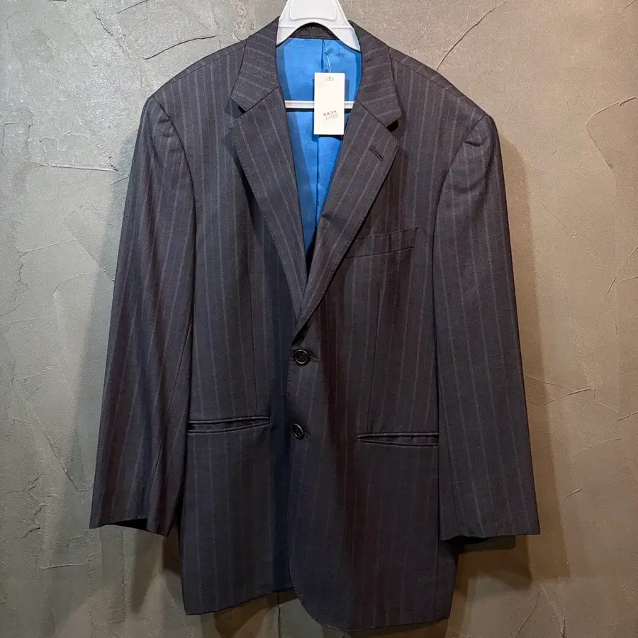 [L] Paul Smith 폴 스미스 에르메네질도 제냐 원단 스트라이프 블레이저