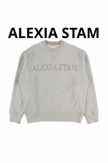ALEXIA STAM 로고 트레이닝복 맨투맨