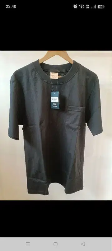굿웨어 Goodwear 포켓 티셔츠 USA제 미사용 L 블랙