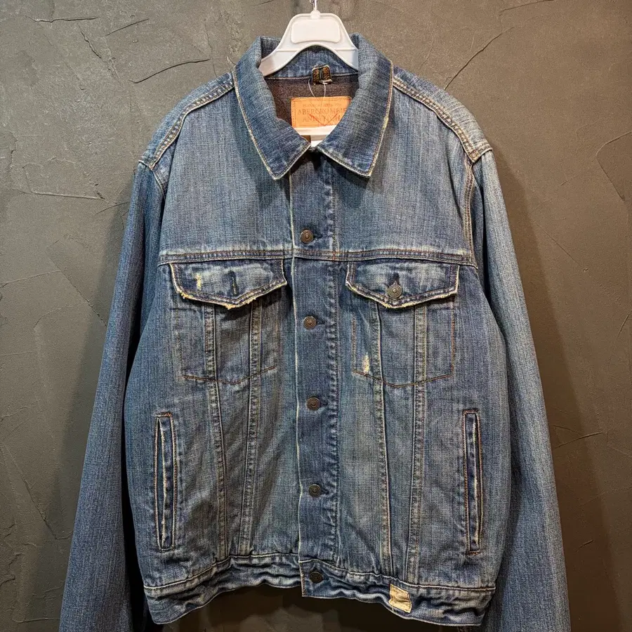 [XL] 아베크롬비 Abecrombie Fitch 빈티지 블랭킷 데님자켓