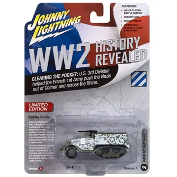 WWII M16 HALF-TRACK Clearing the Pocket