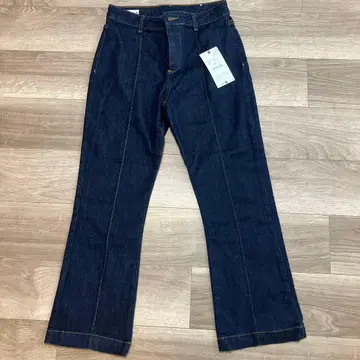 ZARA 데님 팬츠 청바지 다크 네이비 택 포함 미사용 사이즈 38