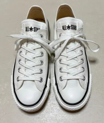 컨버스 일본제 올스타 J 화이트 OX 24cm 새상품