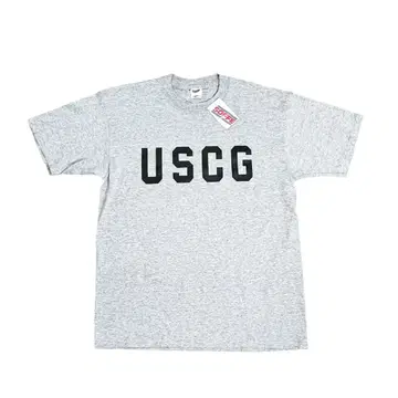 미군 USA제 USCG 프린트 T셔츠