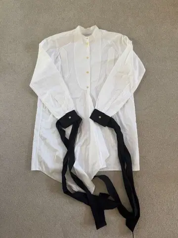 JW ANDERSON 긴팔 셔츠 화이트 블랙 size 8