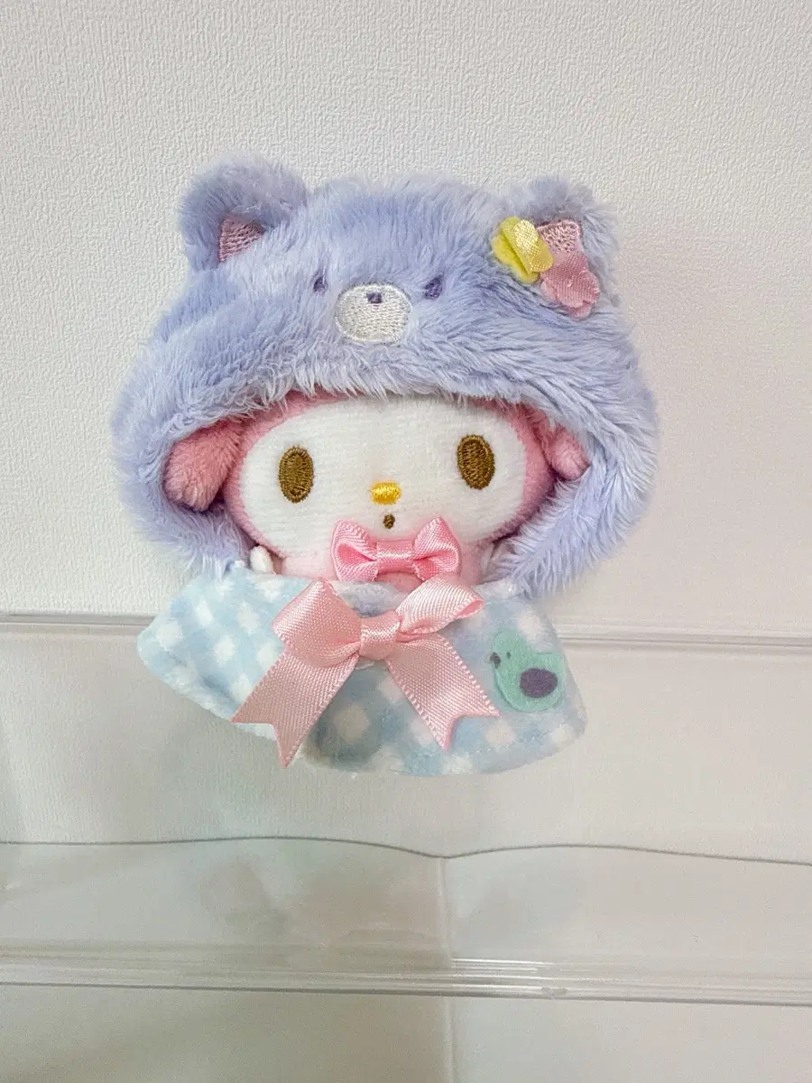 산리오 마이멜로디 이스터 보라색 후드 인형 판매