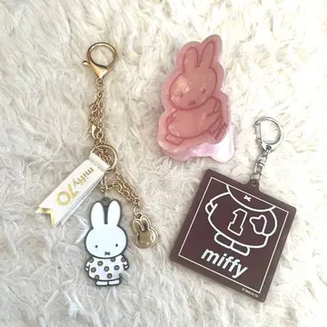 miffy 미피 키링 바나나 클립