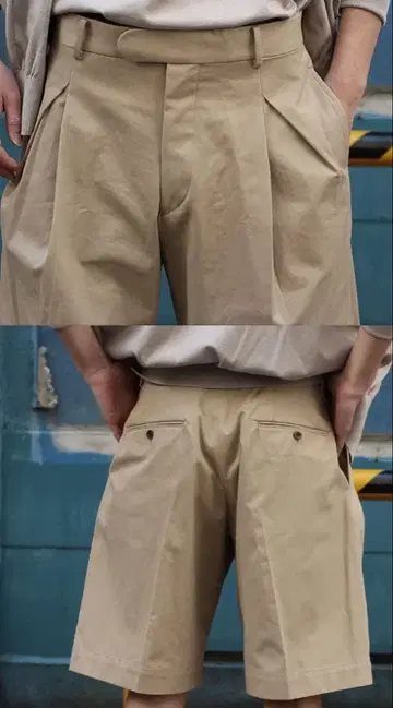 HERILL Soft Twist Organic Chino Shorts