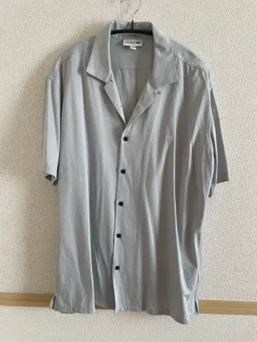 LACOSTE 반팔 셔츠 그레이 FR S US L