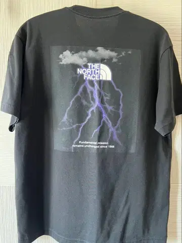 THE NORTH FACE 티셔츠 블랙 M