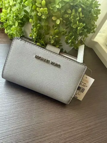 MICHAEL KORS 접이식 지갑 그레이