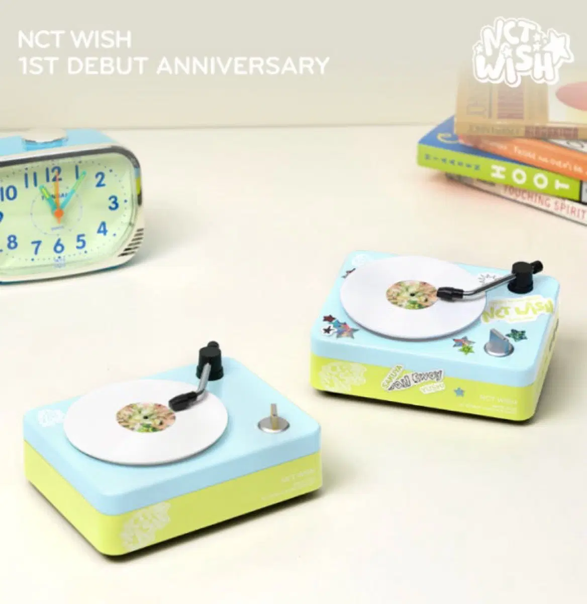 엔시티위시 nctwish 1주년 굿즈 턴테이블 블루투스 스피커