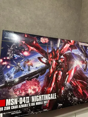 새상품 미개봉 1/144 HGUC MSN-04II 나이팅게일