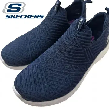 [ 새상품급 ] SKECHERS 슬립온 23cm 네이비 경량