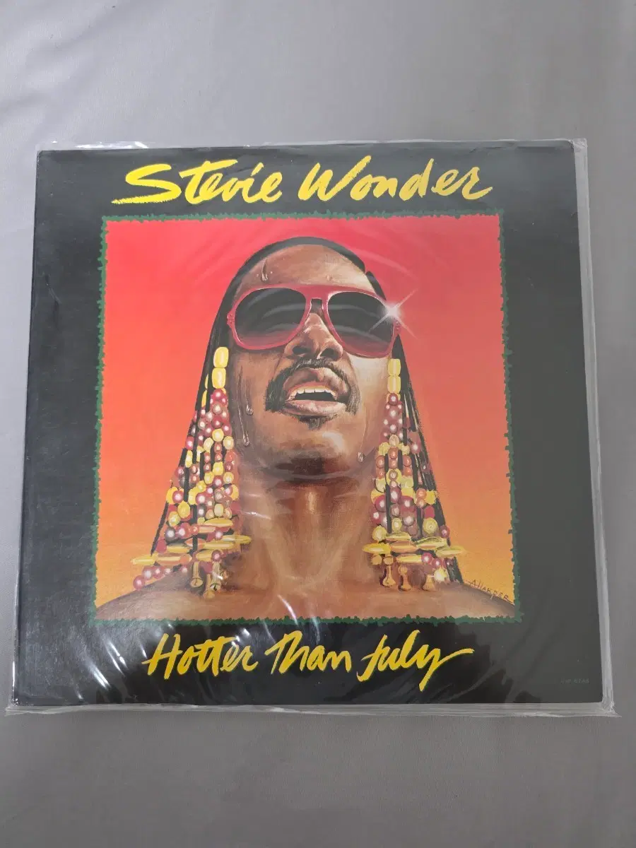 스티비 원더 Hotter Than July LP 일본반 (VIP-6748)