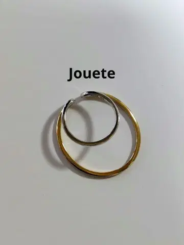 Jouete 이어커프 실버 925 콤비 컬러