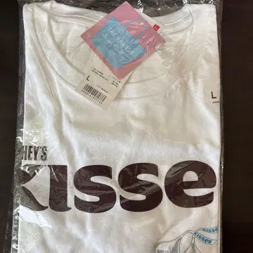 UNIQLO HERSHEY'S Kisses 티셔츠 화이트 L
