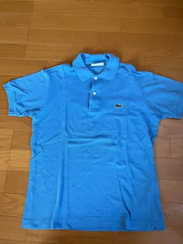 CHEMISE LACOSTE 피케 셔츠 프랑스제 라이트 블루