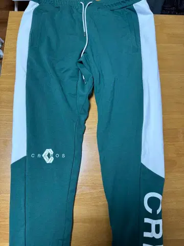 크로노스 조거 팬츠 그린 컬러 XXL