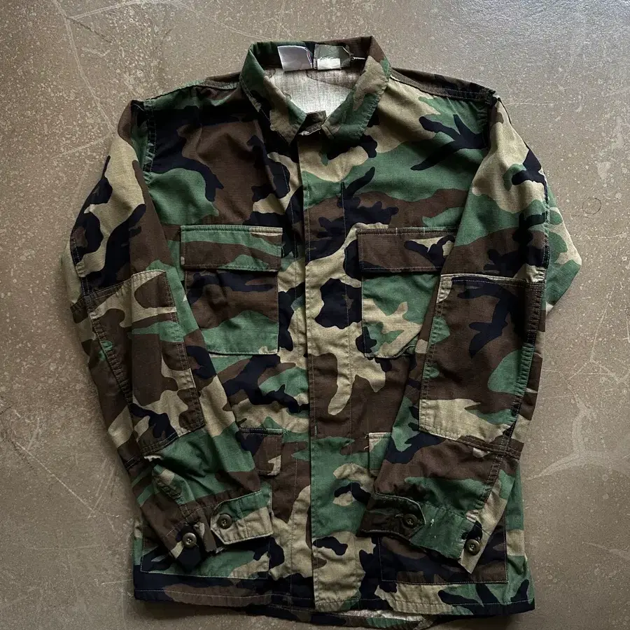 2007 PROPPER BDU 우드랜드 카모 컴뱃 자켓