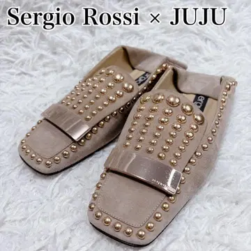 SergioRossi x JUJU 세르지오로시 sr1 스터드 뮬