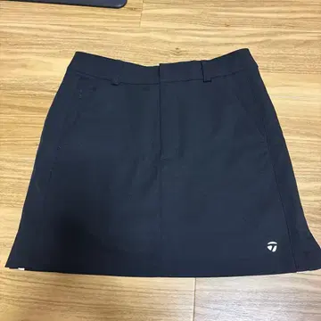 TaylorMade 여성용 골프 스커트 블랙 S 사이즈