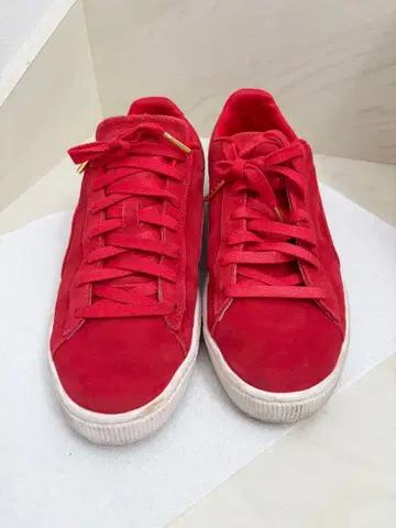PUMA 스니커즈 레드 75주년 기념 모델