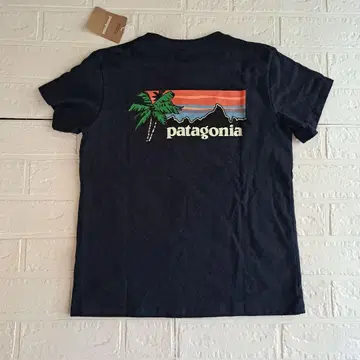 새상품 Patagonia Hawaii 티셔츠 여성용 S 네이비