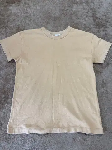 일본제 STUDIO D'ARTISAN 다 루치잔 티셔츠 베이지