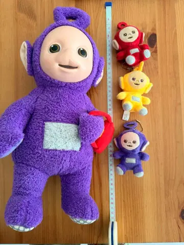 텔레토비즈 봉제 인형 키링 세트