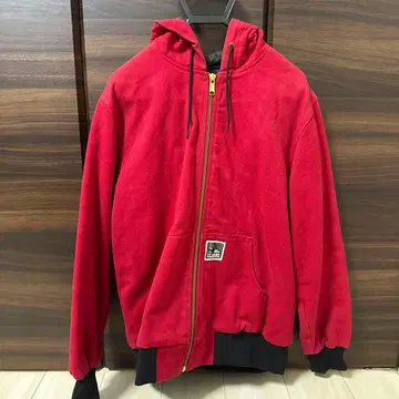 XLARGE 집업 후드티 레드 L