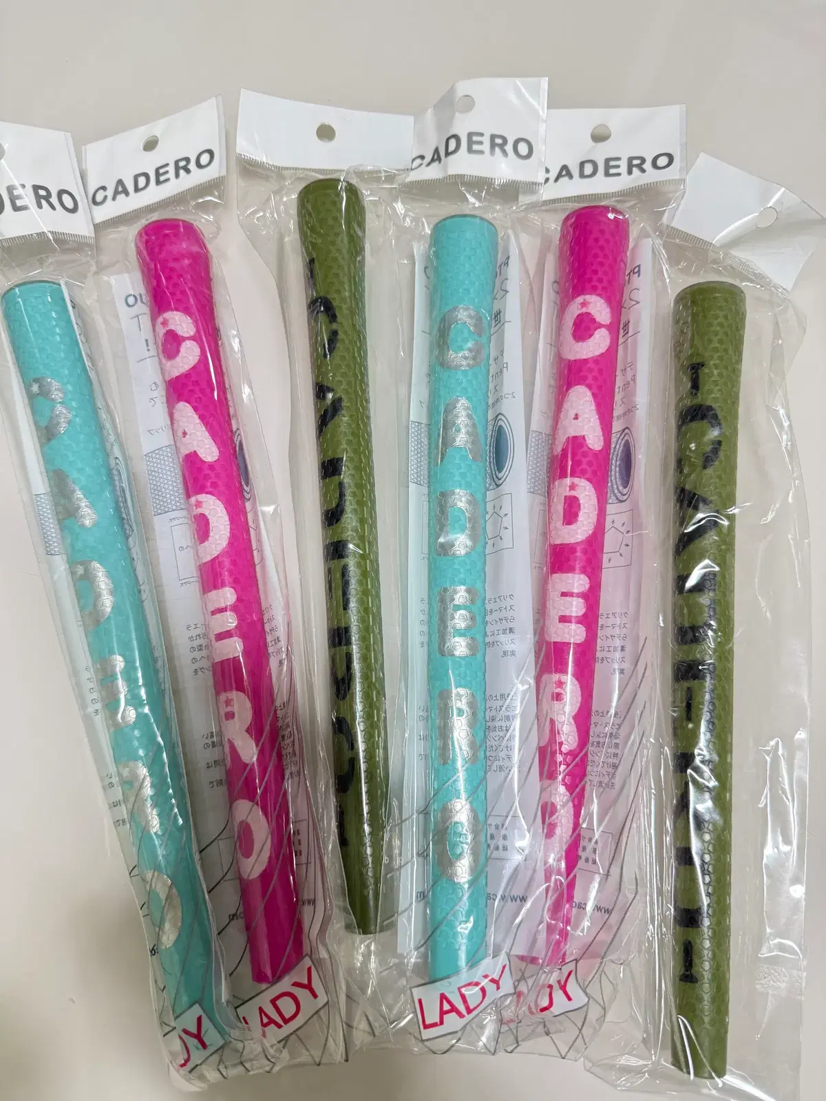 일본 정품 CADERO(카데로) 여성용 골프 그립