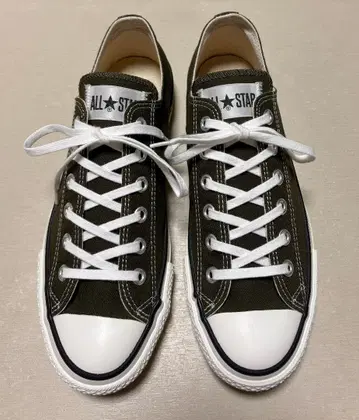 컨버스 일본제 올스타 J 카키 OX 26cm