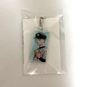 망각 배터리 미니 아크릴 블록 키링 키리시마 아키토
