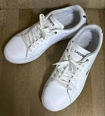LACOSTE CARNABY BL 21 1 스니커즈 화이트 28cm