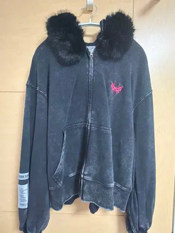 hide x ZOZOTOWN FUR ZIP HOODIE