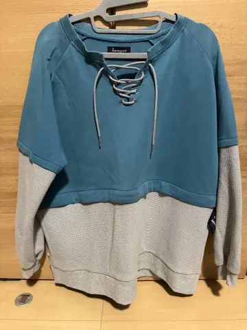 harapeco 하라페코 상점 레이스업 풀오버