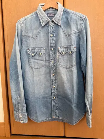 Blue Blue 데님 웨스턴 셔츠 2 탄력 SEILIN & Co. 블루블루