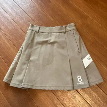 8YARDS 여성용 골프 스커트 베이지